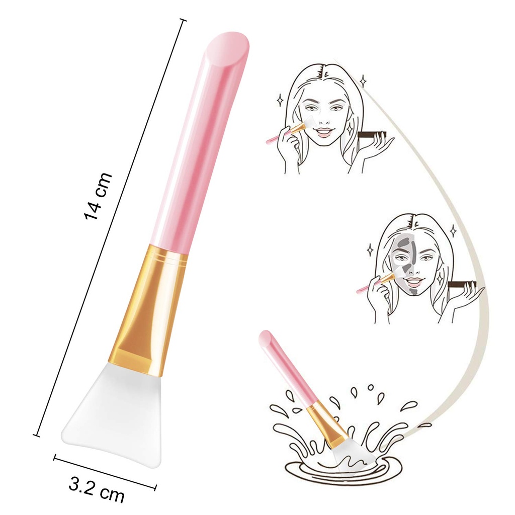 AZANA PINCEAU APPLICATEUR DE MASQUE FACIAL EN SILICONE MASQUE FACIAL