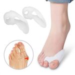 ATTELLE DE CORRECTION D’ORTEILS HALLUS VALGUS X 2 UNITEES + GEL DE CORRECTION X 2 UNITES 