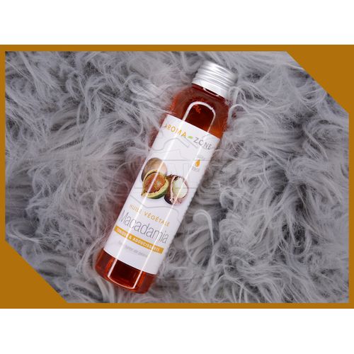 AROMA-ZONE HUILE VÉGÉTALE MACADAMIA BIO - 100 ML