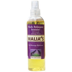 MALIA S HUILE RELAXANTE A LA LAVANDE ET ORANGE DOUCE 100ML