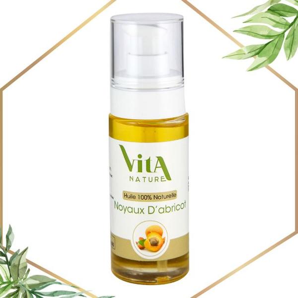VITA NATURE HUILE DE NOYAUX D ABRICOT 50ML