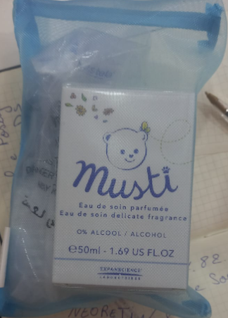 MUSTELA TROUSSE + MUSTI EAU DE SOIN PARFUME + KIT PEIGNE ET BROSSE