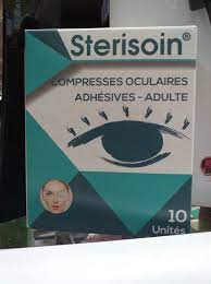 STERISOIN COMPRESS OCULAIRE ADHESIVES-ADULTE BTE DE 10