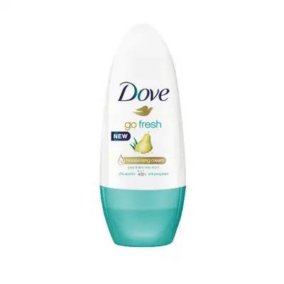 DOVE ROLL-ON DEODORANT. GO FRESH PEAR & ALOE VERA 50 ML