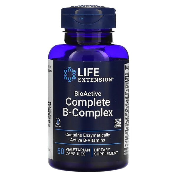 LIFE EXTENSION COMPLETE B-COMPLEX 60 CAPSULES