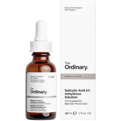 THE ORDINARY - SALICYLIC ACID 2% ANHYDROUS SOLUTION 30ML