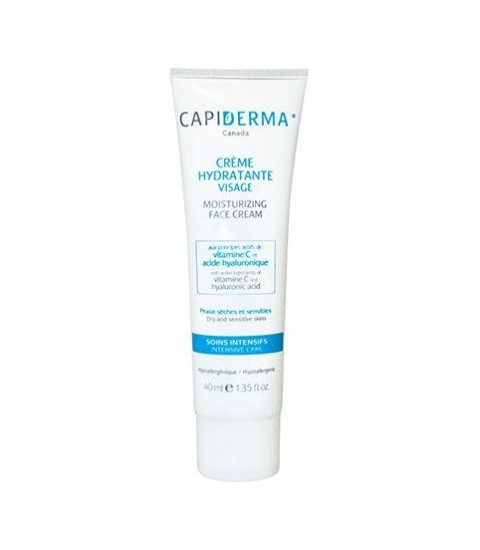 CAPIDERMA CREME HYDRATANTE VISAGE PEAUX SECHES ET SENSIBLE