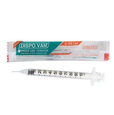 DISPOVAN 1 SYRINGE INSULINE 0.5ML