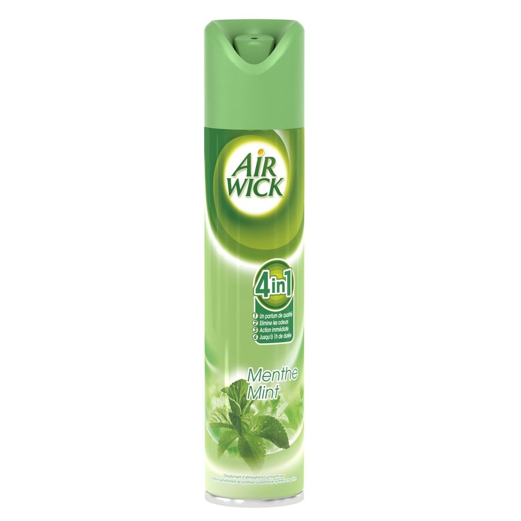 AIR WICK DÉSODORISANT AÉROSOL 6IN1 300ML MENTHE