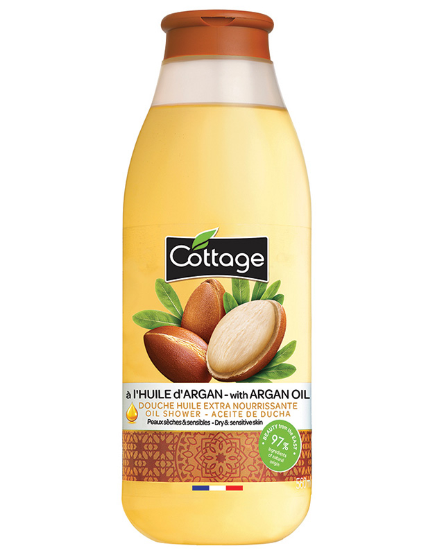 COTTAGE GEL DOUCHE À L'HUILE D'ARGAN 560ML