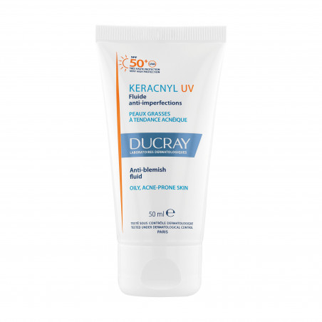 DUCRAY KERACNYL UV SPF50+ FLUIDE ANTI IMPERFECTIONS 50ML