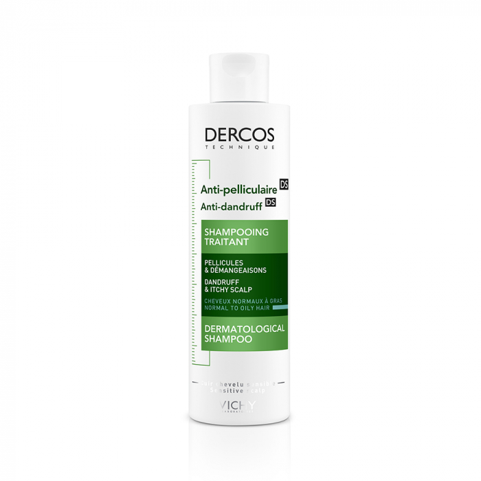 dercos shamp anti-pelliculaire cheveux gras 200ml