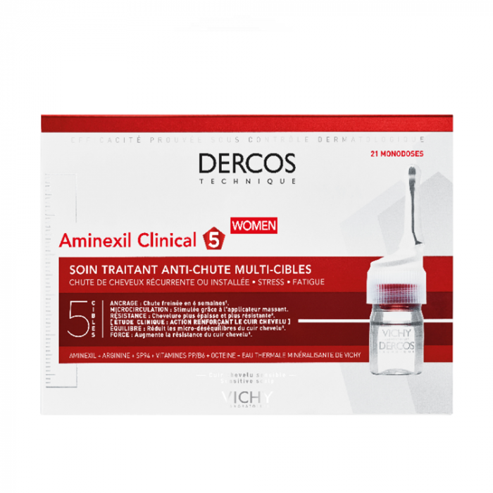 DERCOS AMINEXIL CLINICAL FEMME 21 AMP