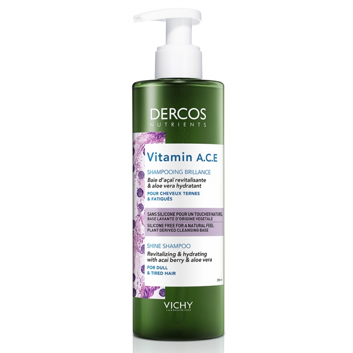 DERCOS VITAMINE A.C.E SHAMP BRILLANCE 250ML