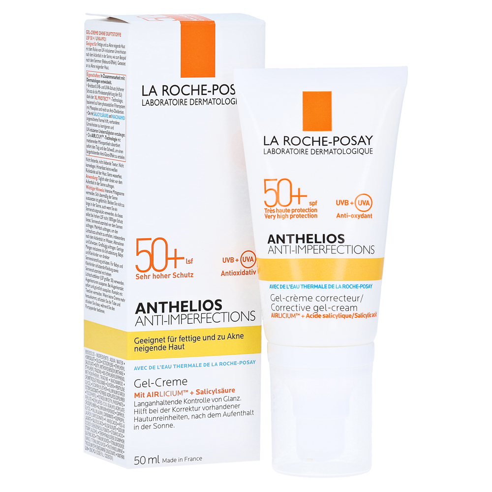 RP ANTHELIOS ANTI-IMPERFECTIONS GEL CREME SPF50+ 50ML