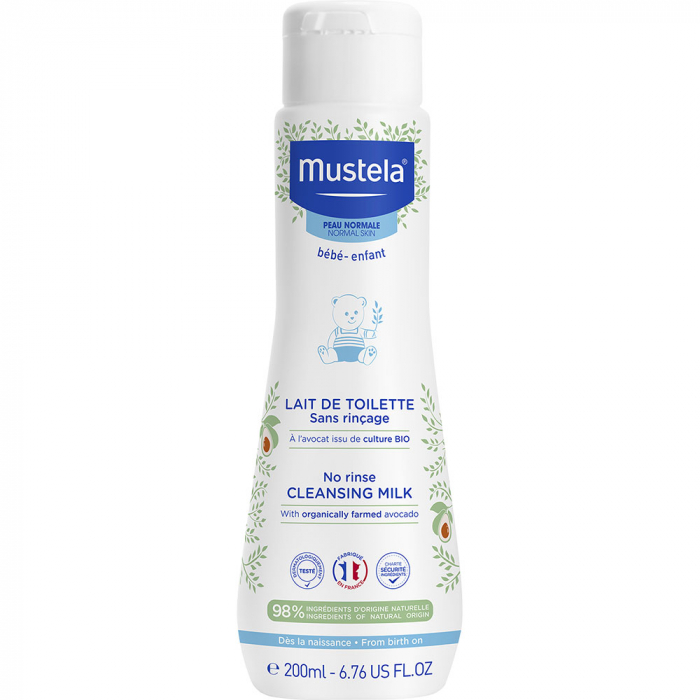 MUSTELA LAIT DE TOILETTE NF 200ML