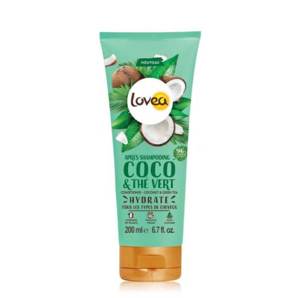 LOVEA APRÈS-SHAMPOOING - COCO &amp; THÉ VERT - 200ml