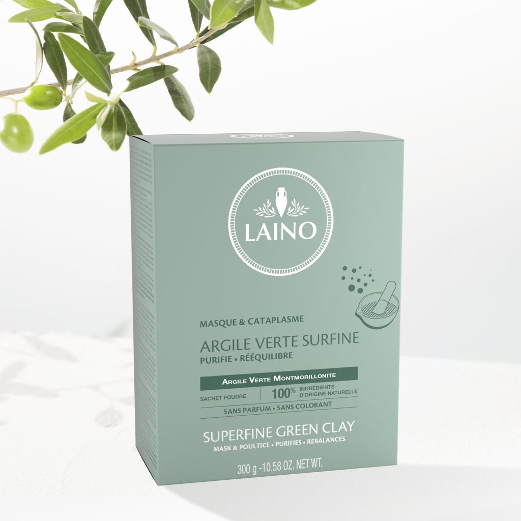 LAINO ARGILE VERTE SURFINE 300G