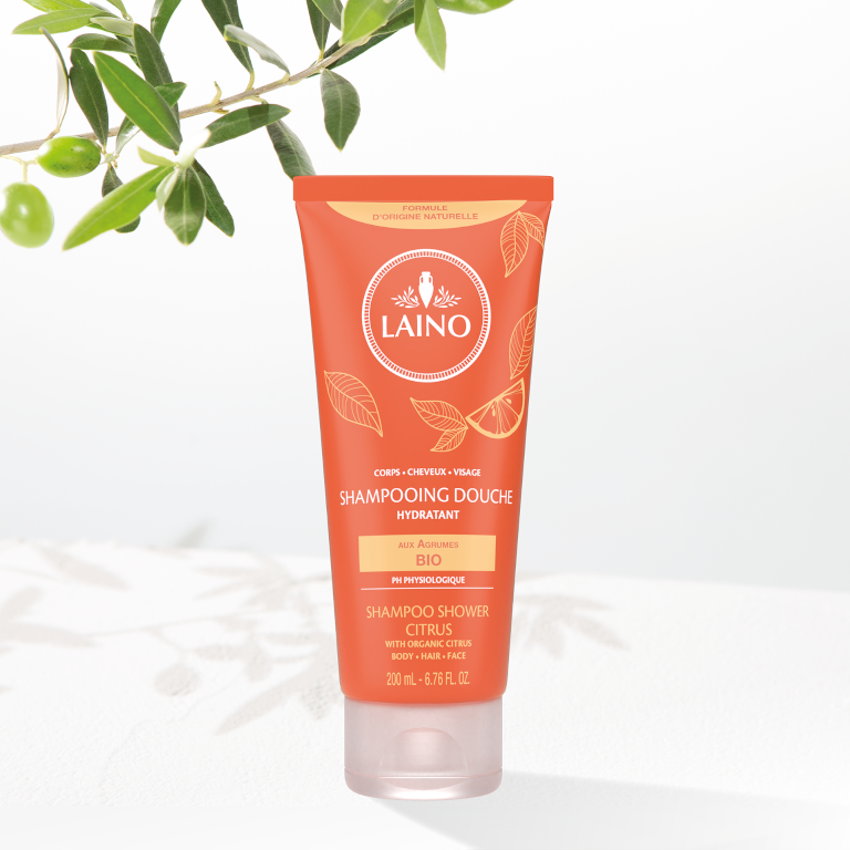 LAINO SHAMPOING FRAICHEUR D AGRUMES BIO 200ML