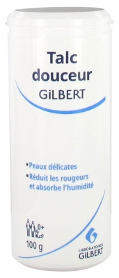 GILBERT TALC DOUCEUR FLACON POUDREUR 100G