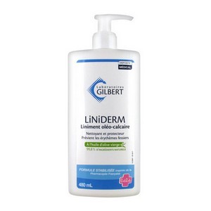 GILBERT LINIDERM LINIMENT OLEO CALCAIRE STABILISE POMPE 480ML