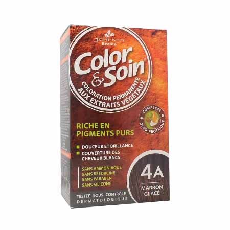 3CHENES COLOR ET SOIN MARRON GLACE 4A