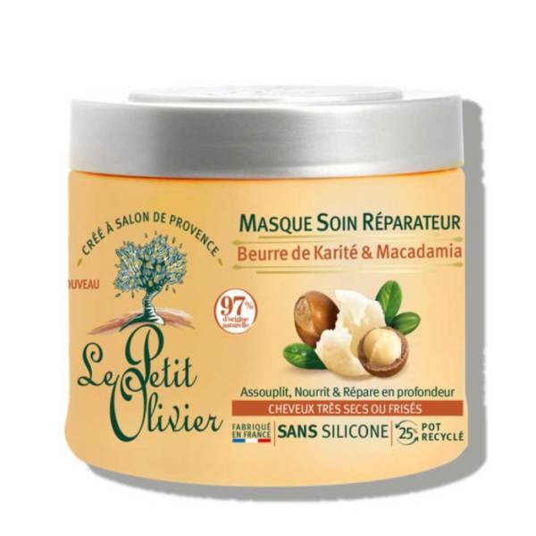 LE PETIT OLIVIER MASQUE CAPILLAIRE BEURRE DE KARITE &amp; MACADAMIA 330ML