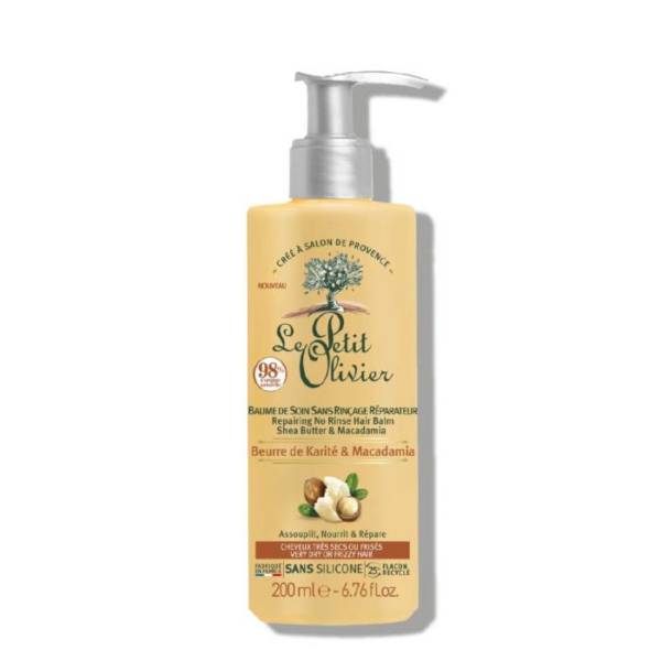 LE PETIT OLIVIER CREME COIFFANTE SANS RINCAGE SHEA BUTTER &amp; MACADAMIA 200ML