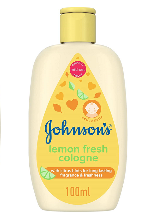 JOHNSON'S BABY COLOGNE, LEMON FRESH - 100 ML