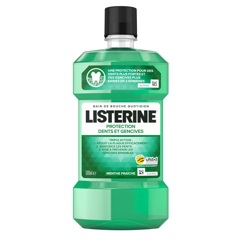 LISTERINE BAIN BOUCHE GENCIVES 500ML