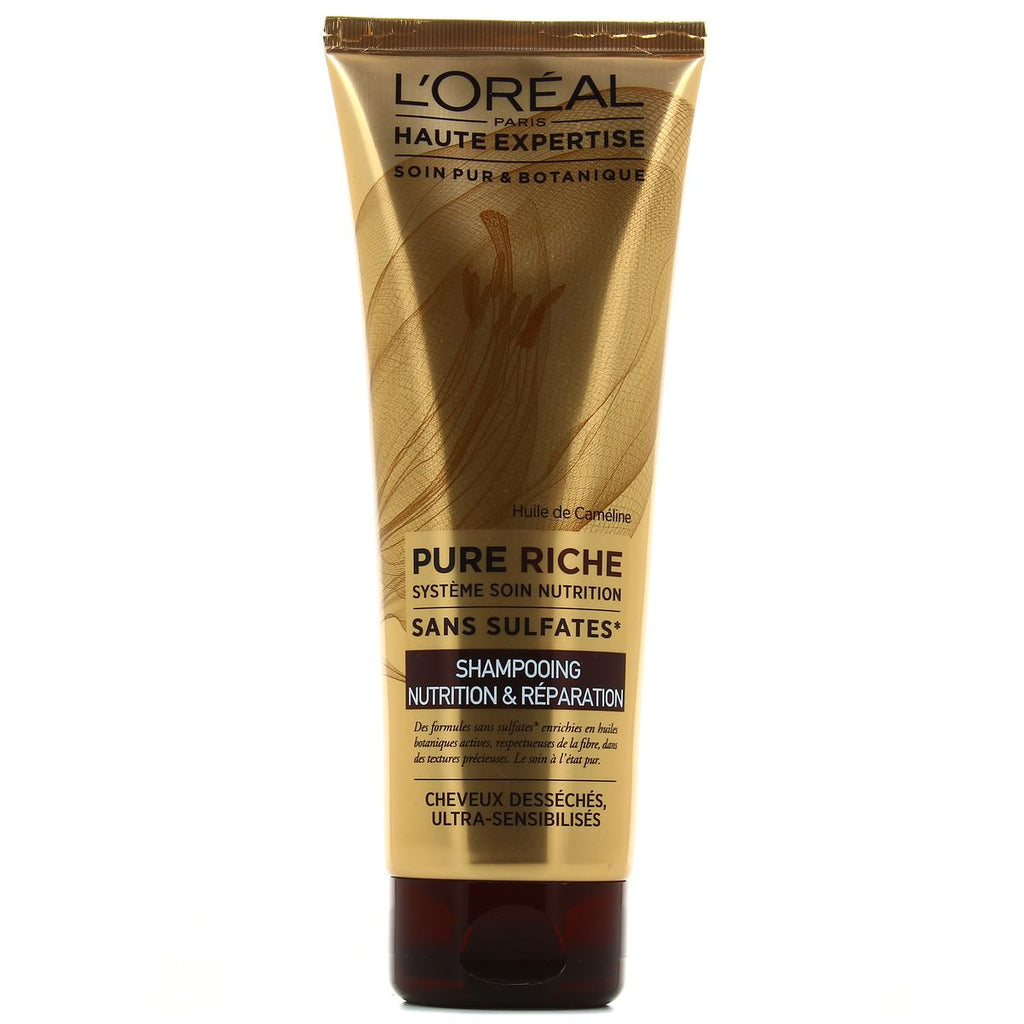 L'ORÉAL SHAMPOOING PURE RICHE SANS SULFATES 250ML