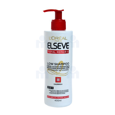 ELSEVE LOW SHAMPOO TOTAL REPAIR 5 SS SULFATES 400ML