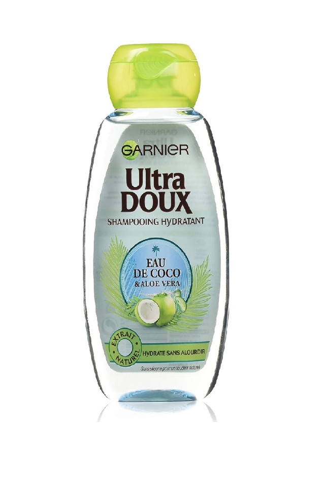 GARNIER ULTRA DOUX SHAMPOOING EAU DE COCO/ALOE VERA 250ML