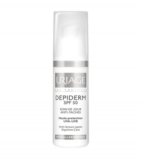 URIAGE DEPIDERM SPF 50 30ML SOIN DE JOUR HAUTE PROTECTION ANTI-TÂCHES BRUNES