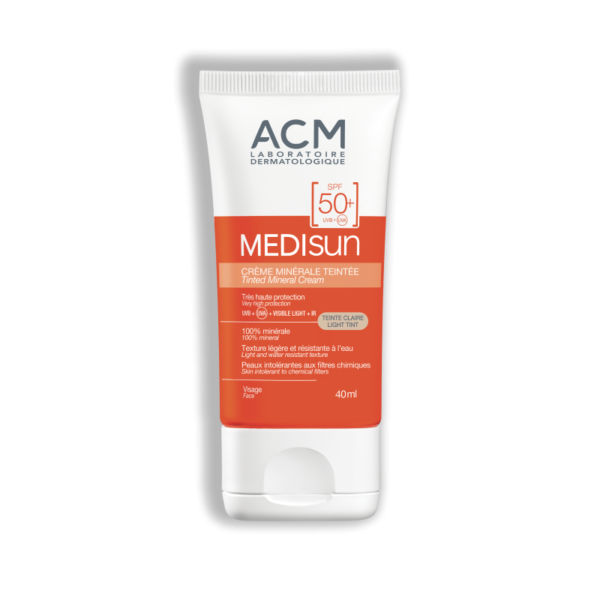 ACM MEDISUN CREME MINERAL TEINTEE claire SPF 50+ 40ML
