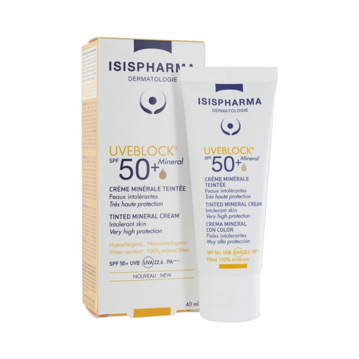 UVEBLOCK 50+ MINERALE TEINTE 40ML