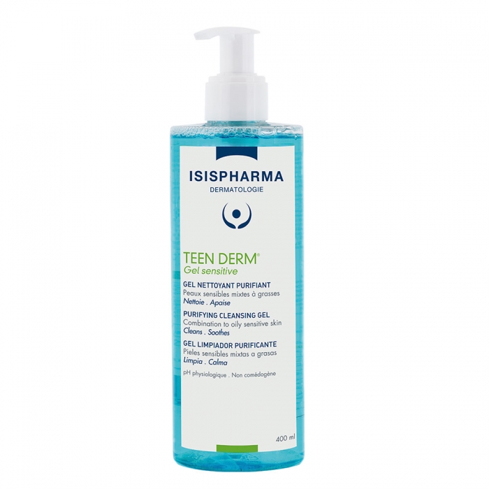TEEN DERM GEL SENSITIVE 400ML