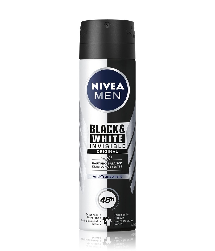 NIVEA MEN BLACK & WHITE INVISIBLE 200ML
