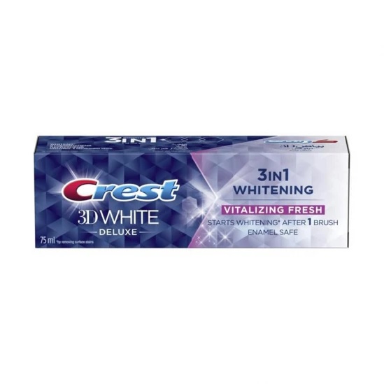 CREST 3D WHITE DELUXE 75ML