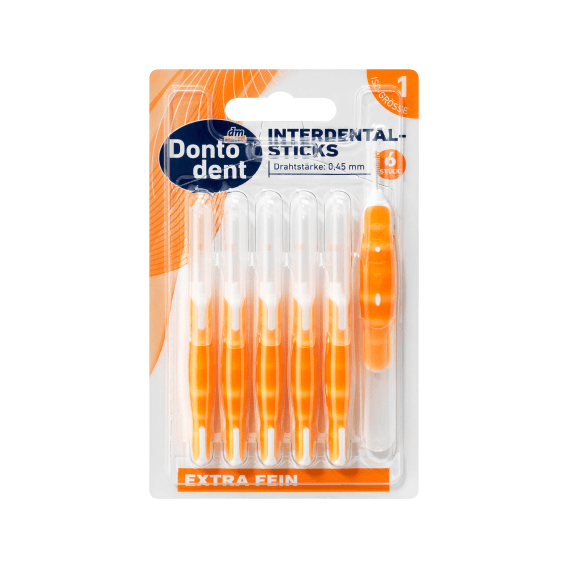 DONTODENT BROSSES INTERDENTAIRES ORANGE 0.45