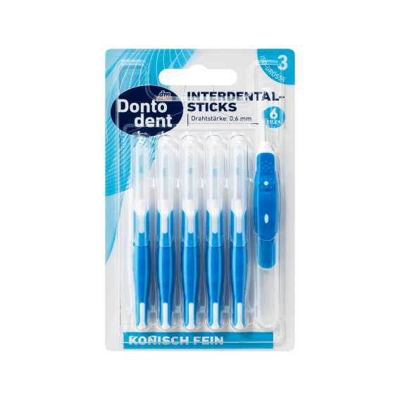 DONTODENT BROSSE INTERDENTAIRE BLEU 0.6 mm