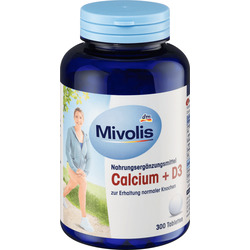 MIVOLIS CALCIUM + D3 300 TABLETTES