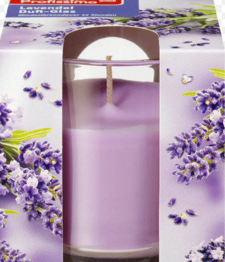 PROFISSIMO BOUGIE PARFUMÉE EN VERRE LAVANDE
