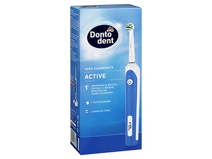 DONTODENT BROSSE A DENTS ELECTRIQUE ACTIVE BLEU