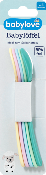 BABYLOVE CULLÈRES BÉBÉ 5 PCS