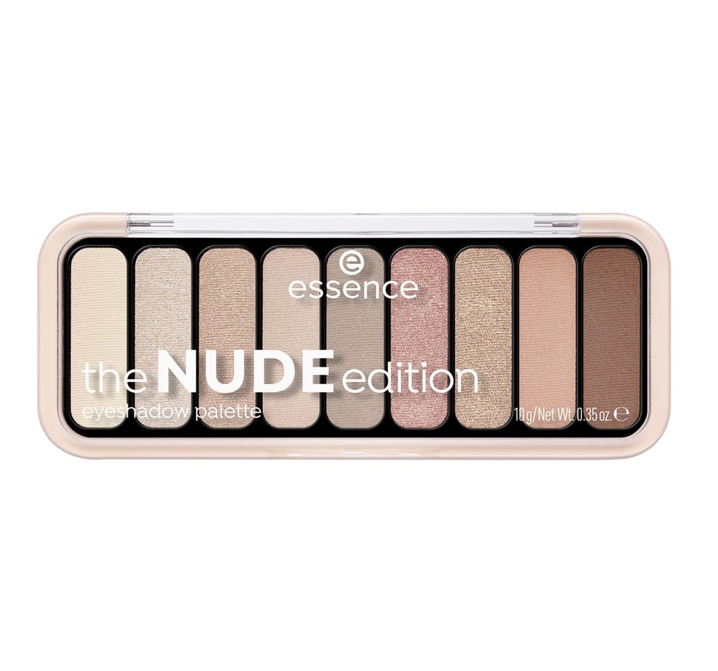ESSENCE PALETTE D´OMBRES A PAUPIERES THE NUDE 10