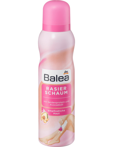 BALEA MOUSSE A RASER POUR PEAUX SENSIBLES, 150 ML
