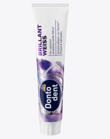 DONTODENT DENTIFRICE BRILLANT BLANC 125ML