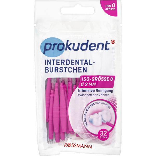 PROKUDENT BROSSES INTERDENTAIRES ISO TAILLE 0 2 MM