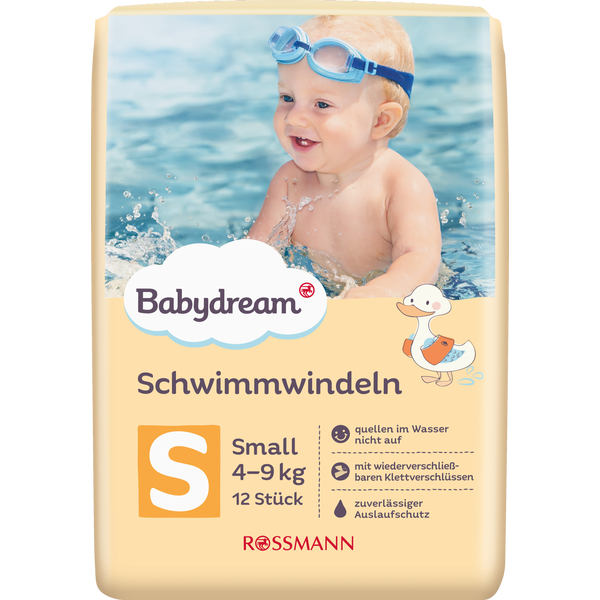 BABYDREAM COUCHE DE BAIN BEBE 12 PCS TAILLE S